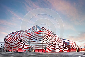 Magnificent Exterior of Petersen Automotive Museum