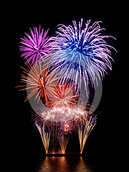 Magnificent fireworks display