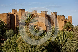 The magnificent fortified city of Ait Benhaddou in Morocco.