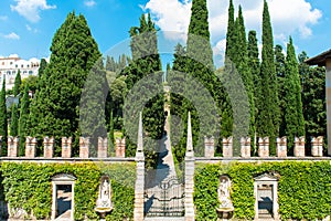 Giusti Garden in Verona, Italy