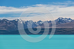 Magnificent Lake Tekapo and snow-capped Southern Alps, New Zealand