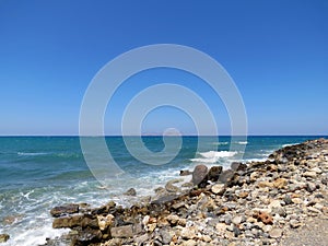 Magnificent landscapes of the north coast of Crete