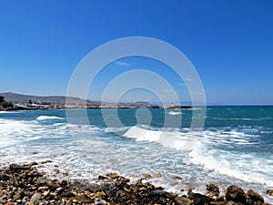 Magnificent landscapes of the north coast of Crete