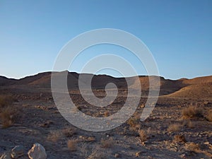 Magnificent mountain landscape in Israel. Mitzpe Ramon.. Israel