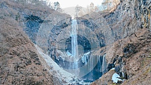 Magnificent Taki in nikko on winter. So impressive