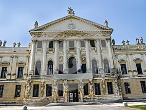 The magnificent Venetian Villas along the Brenta Canal which connects Padua and Venice