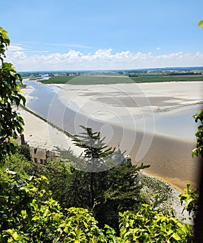 A magnificent view of Mont Saint-Michel