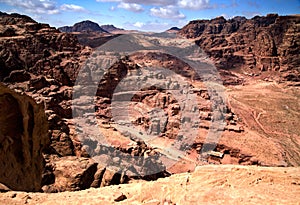 Magnificent view of Petra, Jordan