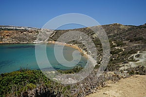 Magnificent views of Riviera Beach. Ghajn Tuffieha, limits of Mgarr, Mellie