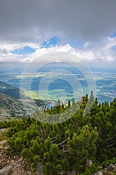 Magnificent views from the Tatra Mountains