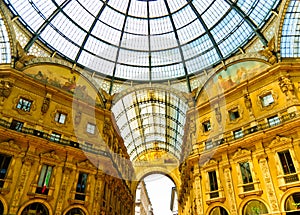 Magnificent Vittorio Emmanuele gallery, Milan