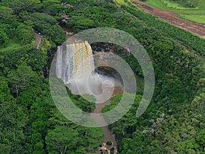 Magnificent Wailua Falls in Kauai