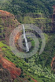 Magnificent Waimea Canyon (also known as Grand Canyon of the Pacific) in Kauai Island