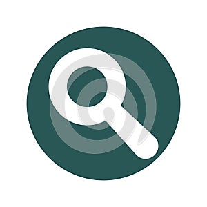 Magnifier Vector icon which can easily modify or edit