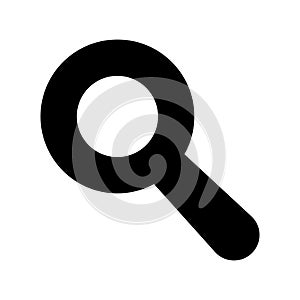 Magnifier Vector icon which can easily modify or edit