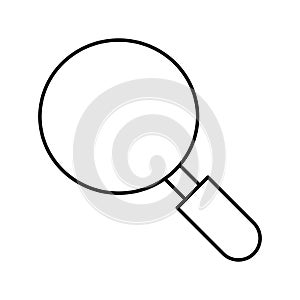 Magnifier Vector icon which can easily modify or edit