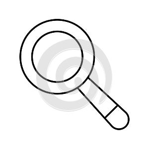 Magnifier Vector icon which can easily modify or edit