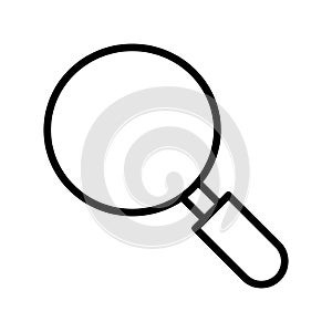 Magnifier Vector icon which can easily modify or edit