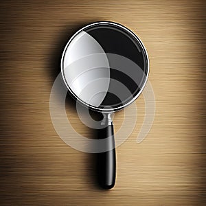 magnifing glass, ai-generatet