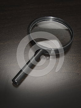 Magnifing glass for enlarging words and objects