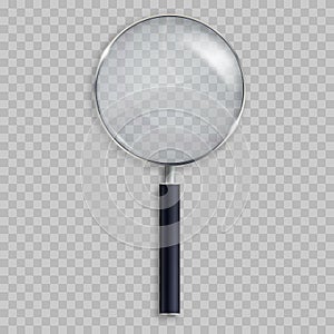 Magnify glass. Vector illustration