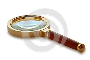 Magnifying glass.