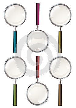 Magnifying glass collection