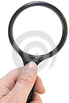 Magnifying Glass Cutout