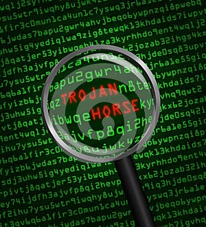 Magnifying glass finds trojan horse in computer code