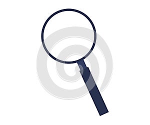 Magnifying glass with a handle