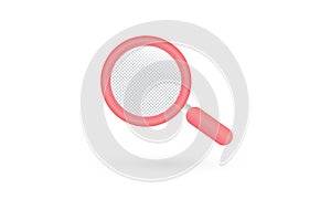 Magnifying glass icon, Illustration