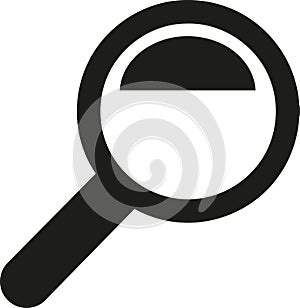 Magnifying glass icon