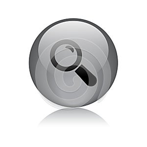 Magnifying glass icon search button