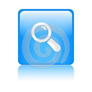 Magnifying glass icon search button