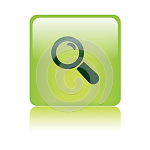 Magnifying glass icon search button