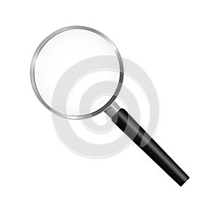 Magnifying glass. Realistic Magnifier. Vector illustration