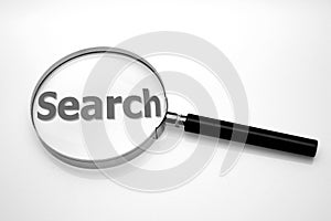 Magnifying glass - search