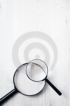 Magnifying glass, Search and discover symbol