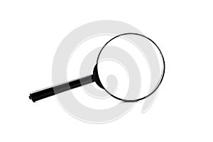 Magnifying glass, Search and discover symbol