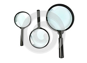 Magnifying glass set