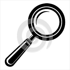 magnifying glass vector