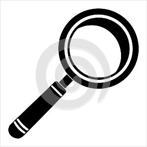 magnifying glass vector