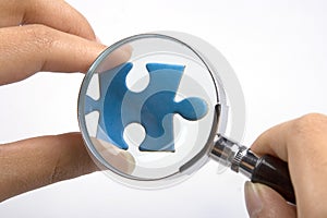 Magnifying Jigsaw Puzzle