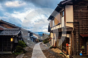 Magome juku preserved town, Kiso valley