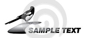 Magpie logotype photo