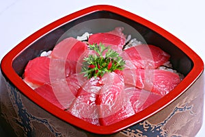 Maguro Zuke Don Seasoned Blue-fin Tuna with Rice