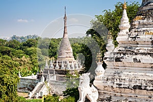 Maha Aung Mye Bon Zan monastery, Mandalay, Burma