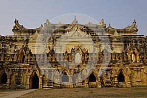 Maha Aungmye Bonzan Monastery at Inwa