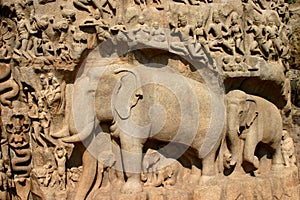 Mahabalipuram wall