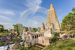 Mahabodhi temple, bodh gaya, India.